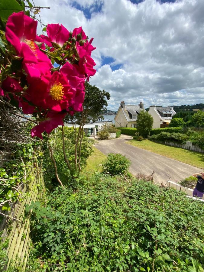 Maison Villa Montmarin Vue Mer Bretagne Nord Vers Roscoff Carantec Morlaix Plouescat Locquenole Avec Son Spa Et Sa Vue Mer Exterior foto